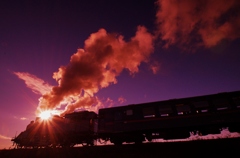 真岡鉄道の夕暮れ慕情！