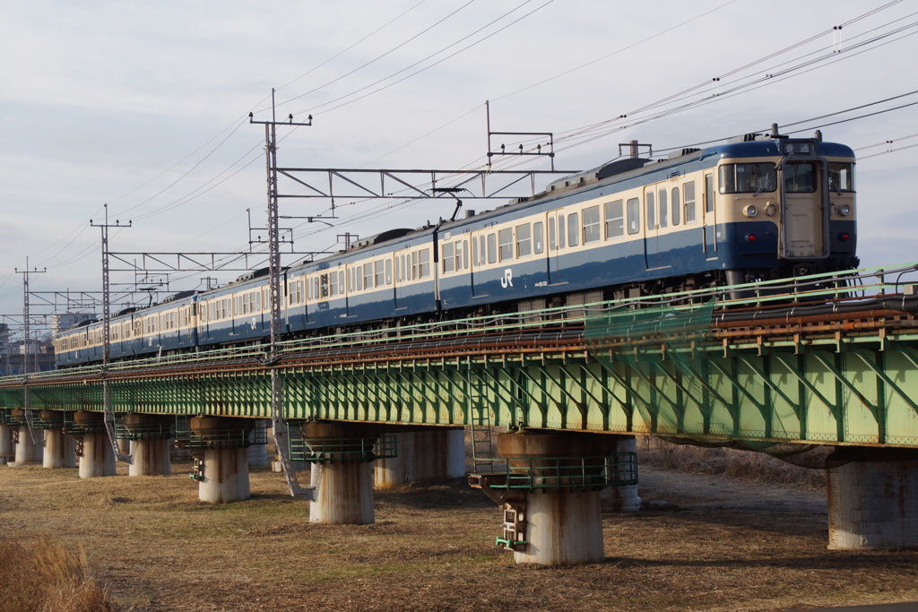 115系スカ色が懐かしい！