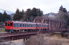 会津鉄道の車両が乗入れ！