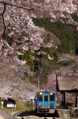 旅情ムード満点の湯野上温泉駅！①