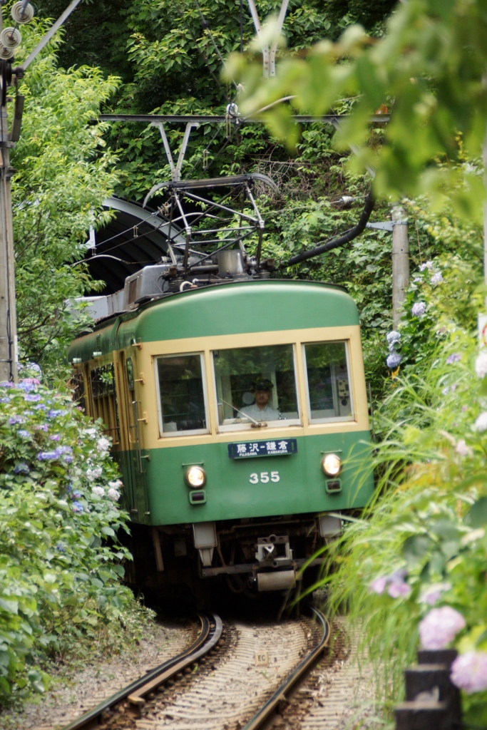 トンネルから現る300型！