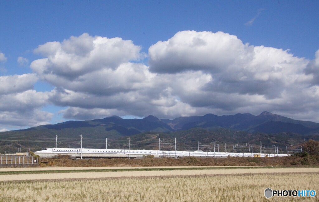 新幹線一直線！