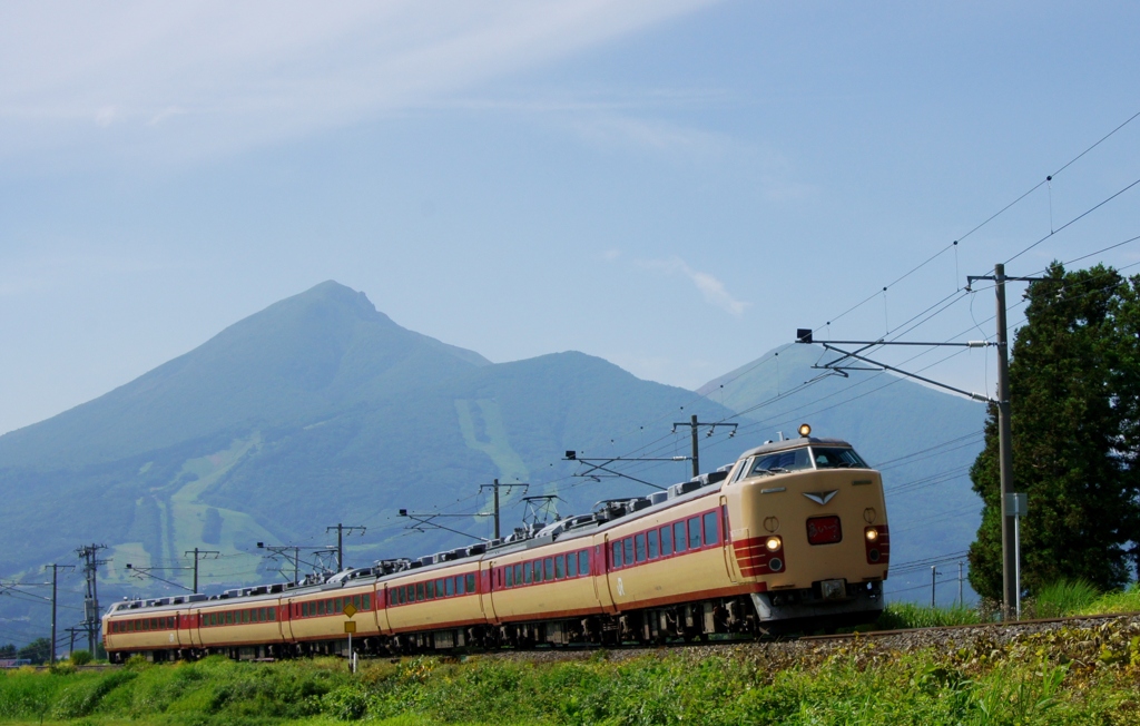 想い出写真４８５系「快速あいづ」！①