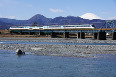 想い出の小田急20000系ロマンスカーと富士山！②（完）