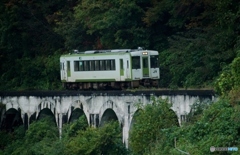 只見線　めがね橋！