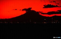海ほたるパーキングからの夕暮れ！