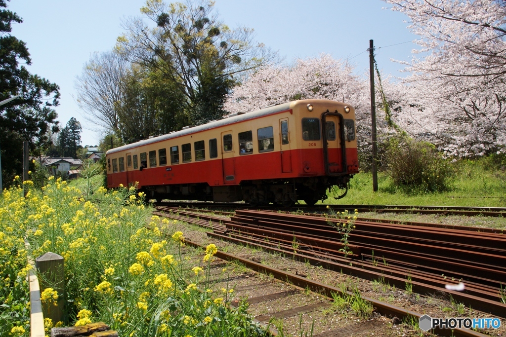 小湊鉄道　里見駅