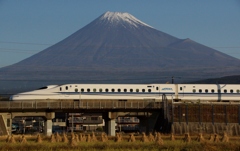 富士山と新幹線！②