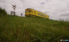 いすみ鉄道！第２五之町踏切！