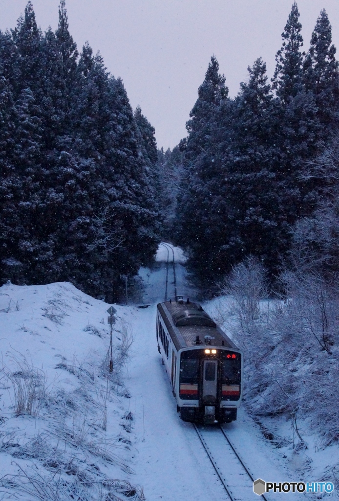 只見線　下りの始発列車七折峠に挑む！①～②の中の②（終）