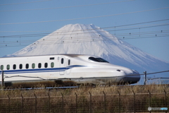 富士山と新幹線　どちらもクローズアップ！partⅡ