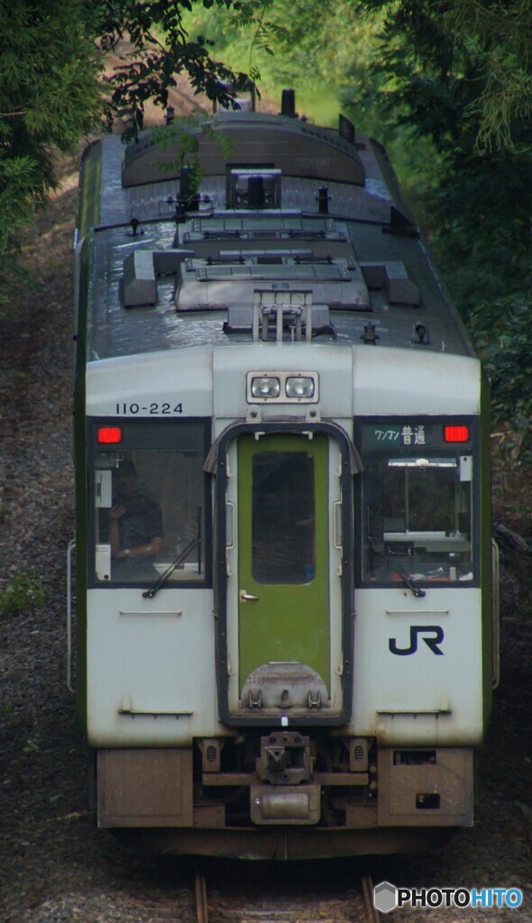 キハ110バックビュー撮影！