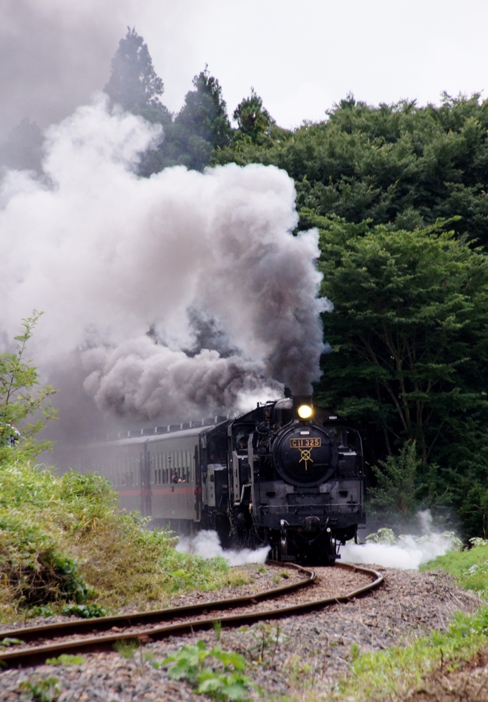 真岡鉄道ＳＬ重連②