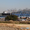 内房線　湊川橋梁を渡ったD51牽引臨時列車！