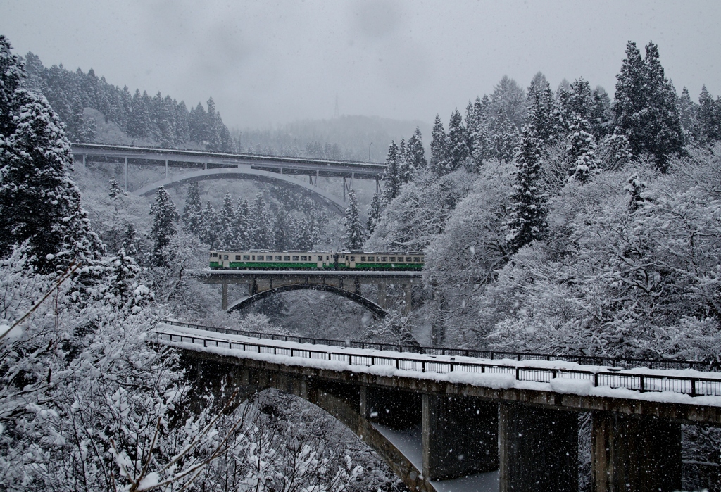 もう一つの三島の三連アーチ橋！