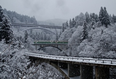 もう一つの三島の三連アーチ橋！