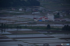 夕暮れの俯瞰撮影！
