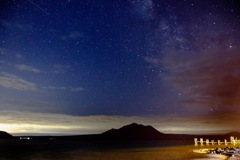 支笏湖星空