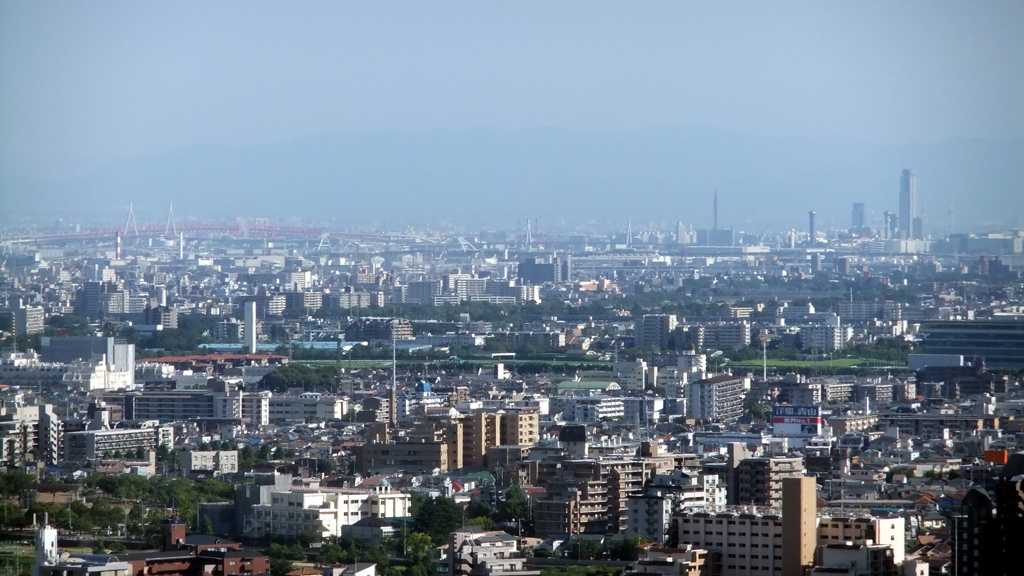 宝塚から見た風景