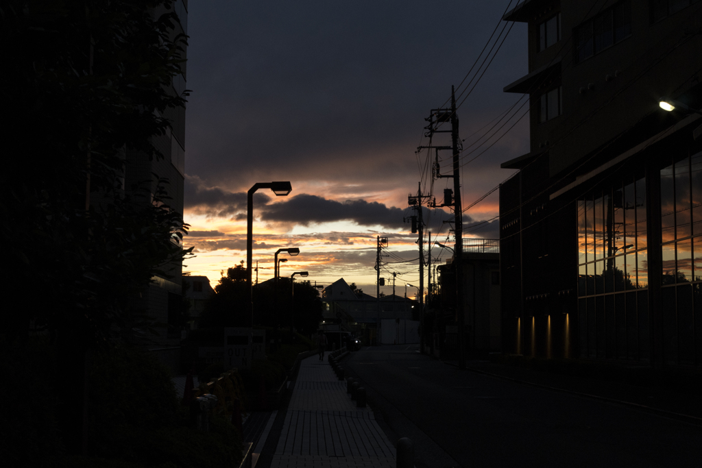 夕景色