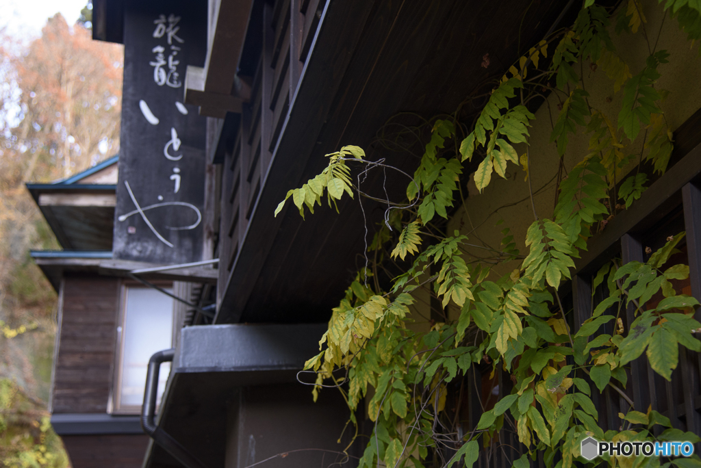 銀山温泉　山間の里4