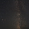 流星と天の川