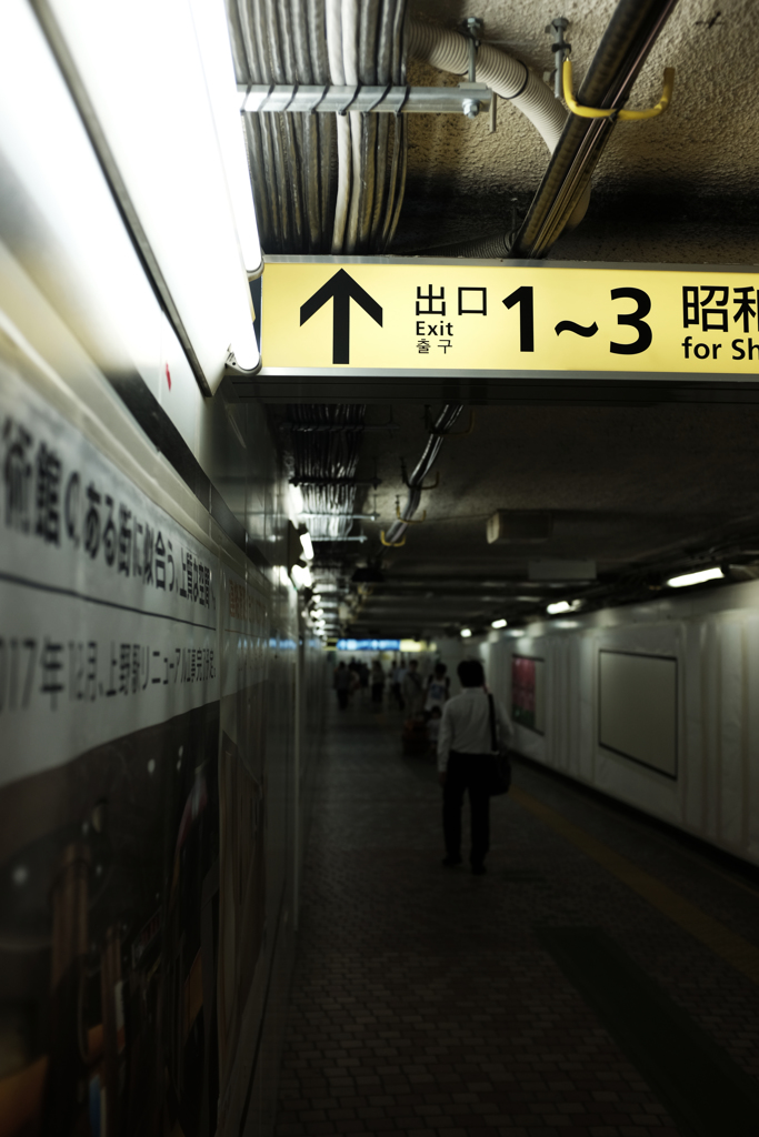 TOKYO SHORT TRIP／駅通路