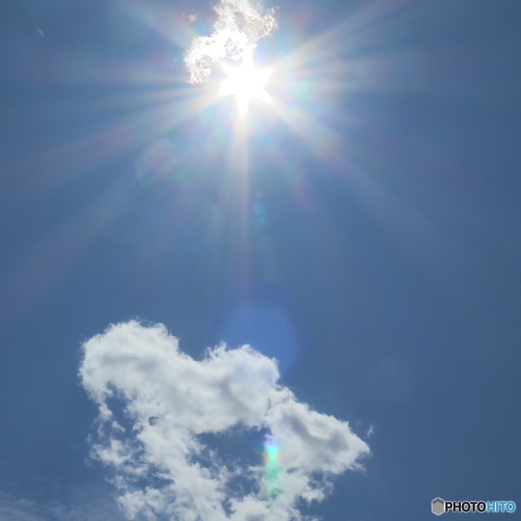 星の形をした太陽