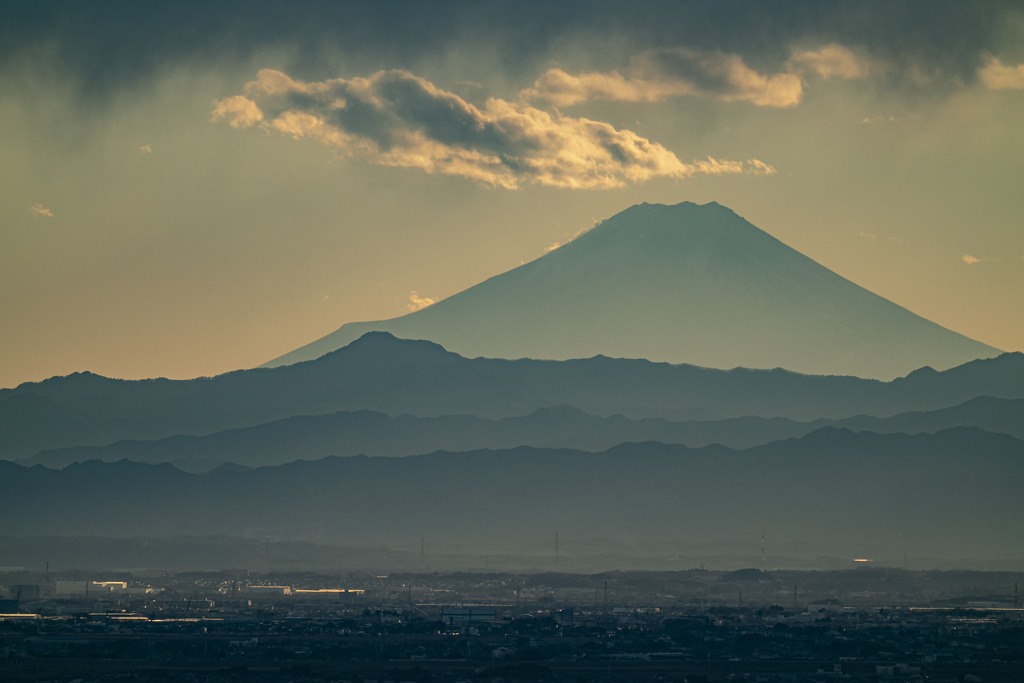 遠景（富士山）