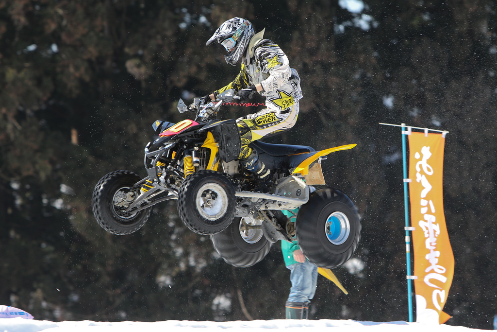 雪上エンデューロ