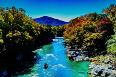 紅葉の長瀞