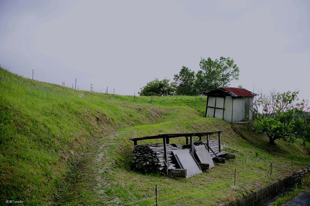 千早赤阪村：畑小屋風景