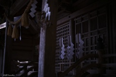 郡上 戸隠神社：静寂