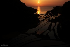 浜の浦の棚田：贈り物