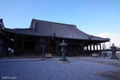 願泉寺：本堂の大屋根