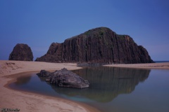 立岩：定番されど夕暮れにあらず
