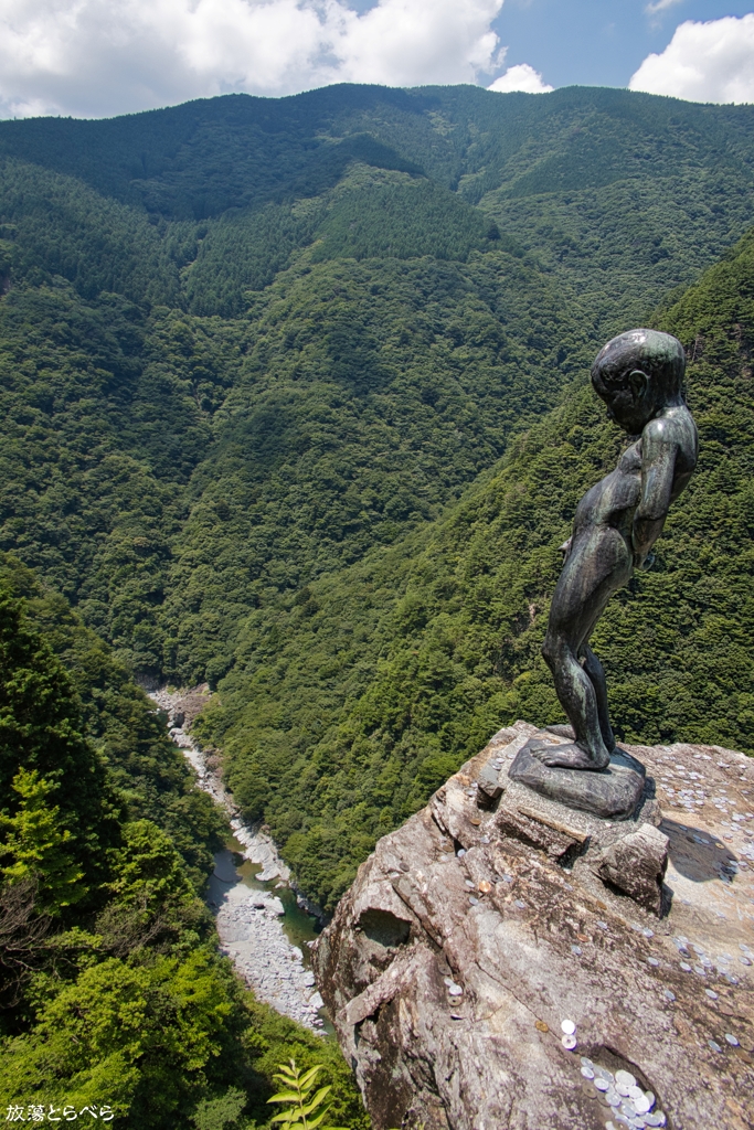 G5XⅡ＠祖谷渓：狙いを定めて