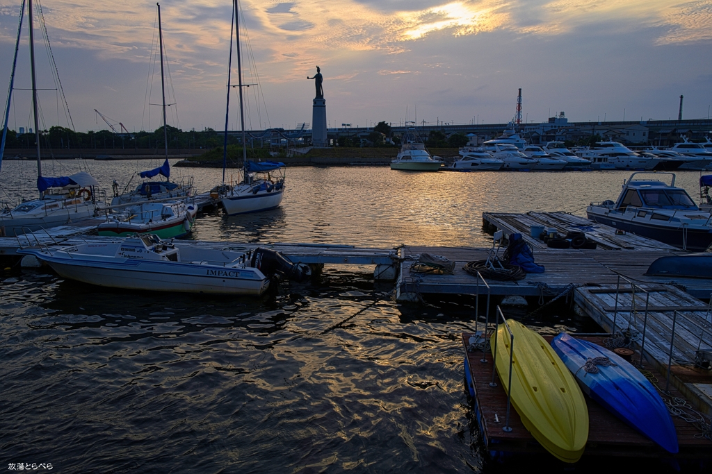 旧堺港：静寂な空間