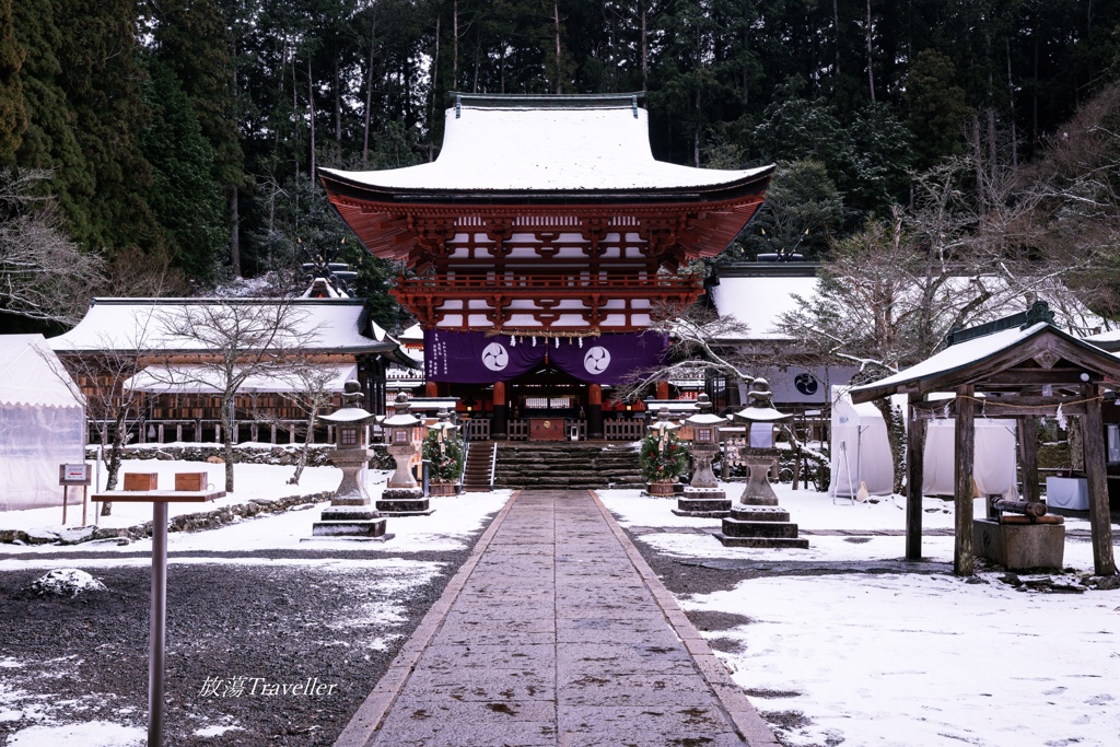 丹生都比命神社：蘇芳色の社