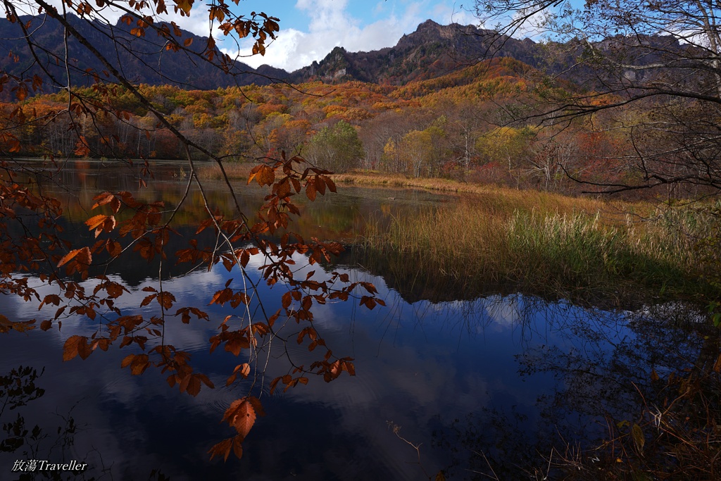 鏡池：かすかな風景