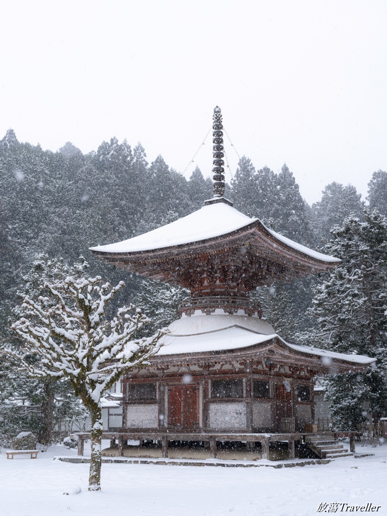 金剛三昧院：厳冬の候