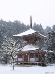 金剛三昧院：厳冬の候