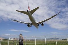 飛行機どころではない