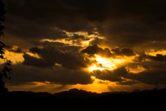 燃える空