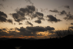 夕暮れ