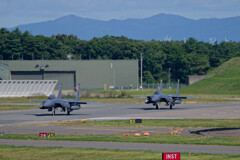 嘉手納基地へ