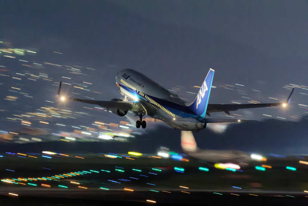 B737離陸