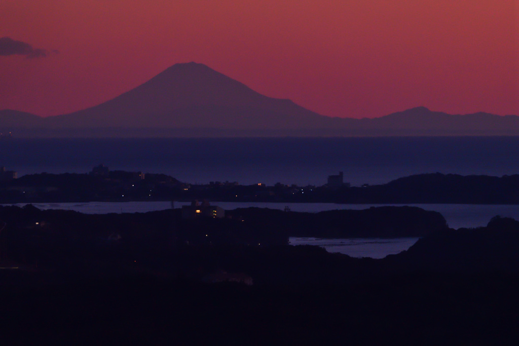 伊勢志摩からの富士山