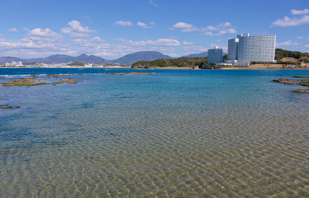ホテルのある風景
