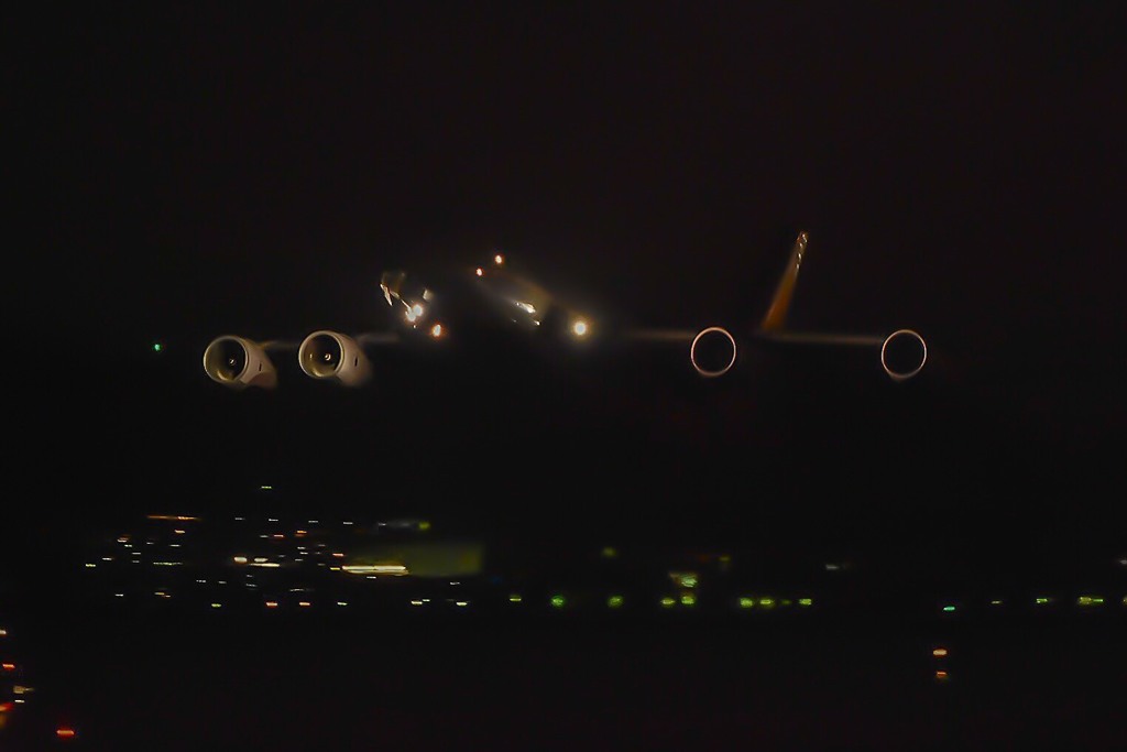a380の流し撮り…